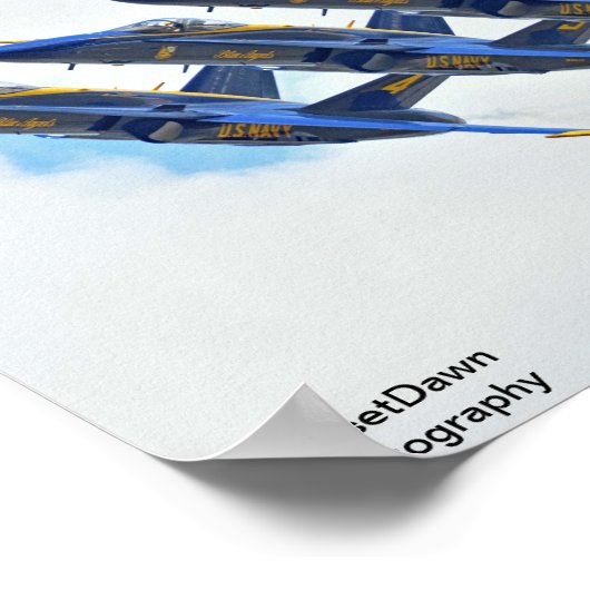 Blue Angels Poster (Ecke)