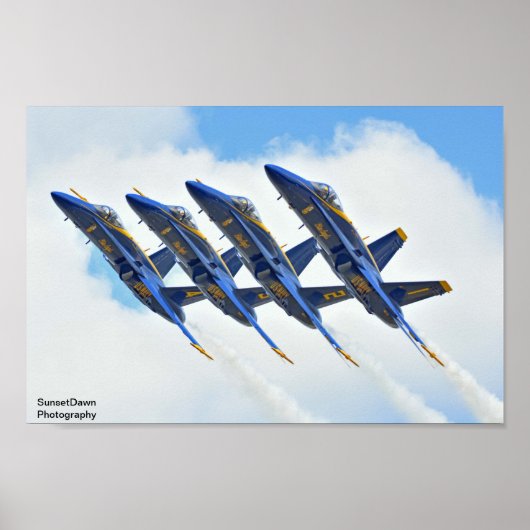 Blue Angels Poster (Vorne)