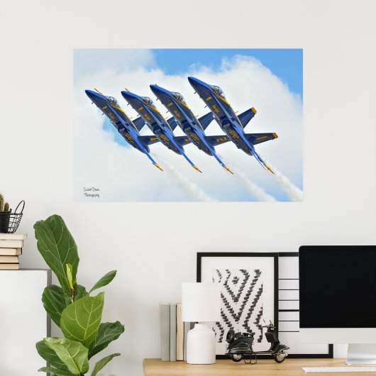 Blue Angels Poster (Heimbüro)