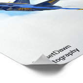 Blue Angels Poster (Ecke)