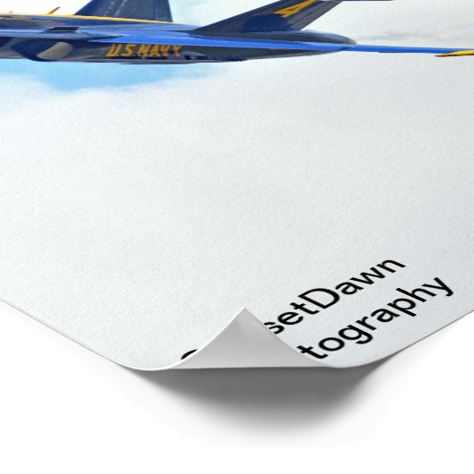 Blue Angels Poster (Ecke)