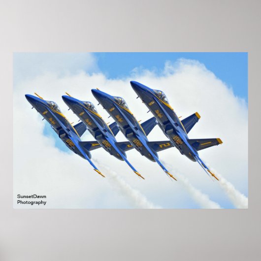 Blue Angels Poster (Vorne)