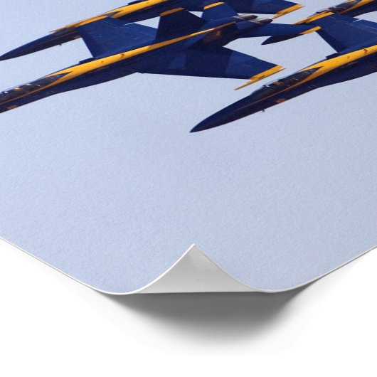 Blue Angels Poster (Ecke)