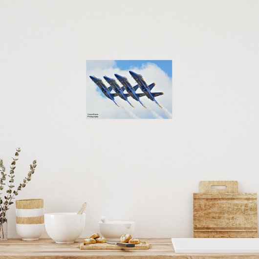 Blue Angels Poster (Küche)