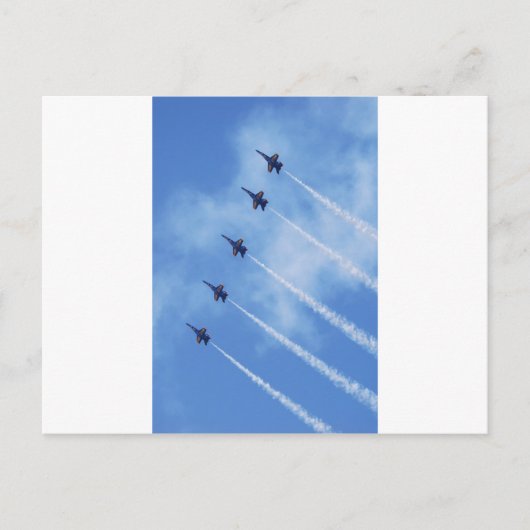 Blue Angels Postkarte (Vorderseite)