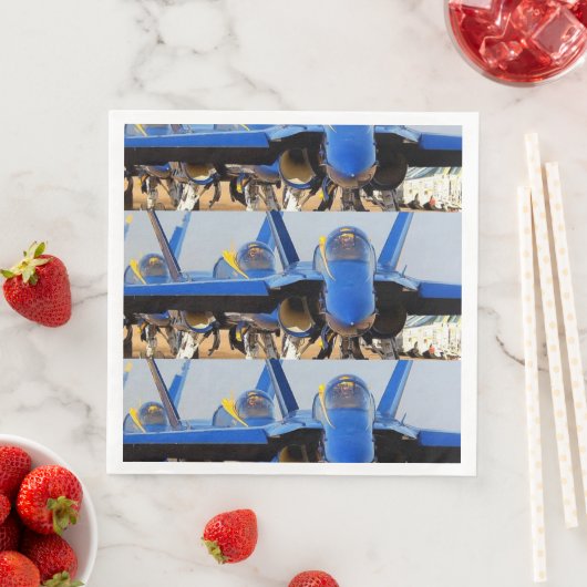 BLUE ANGELS SERVIETTE (Beispiel)