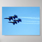 Blue Angels Signature Flyby Poster (Vorne)