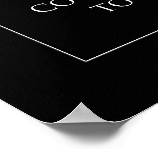 Blue Angels Teamwork Poster (Ecke)