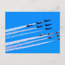 Blue Angels und Thunderbirds Flug Geschichte