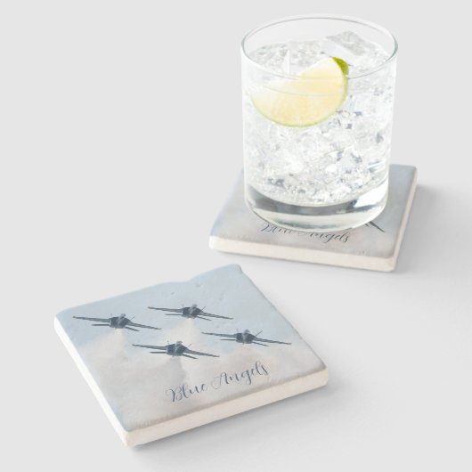 Blue Angels Untersetzer (Seitenansicht)