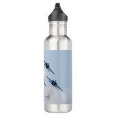 Blue Angels Water Flasche Edelstahlflasche (Rechts)