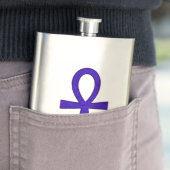Blue Ankh Classic Flask Flachmann (Beispiel)