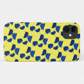 Blue Apricot Tree Blätter iPhone 11 Fall Case-Mate iPhone Hülle (Rückseite (Horizontal))