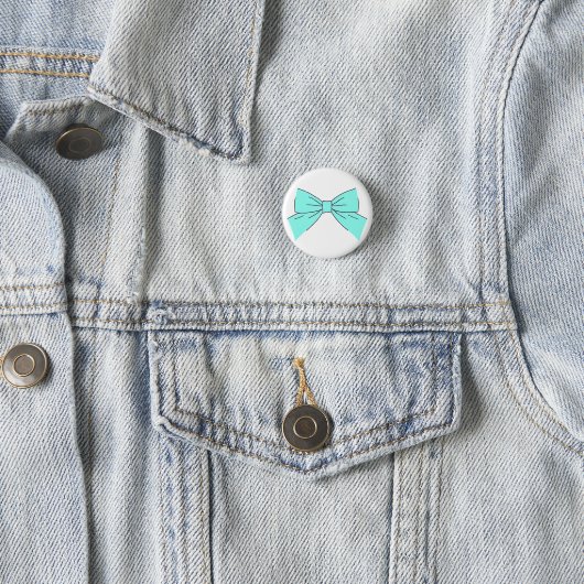 Blue Aqua Bow Button (Beispiel)
