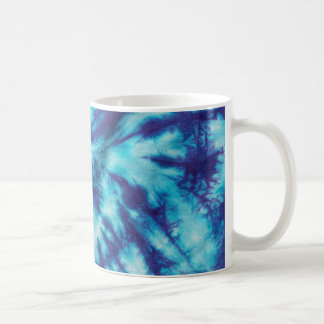 Blue Aqua Krawatte Dye Kaffeetasse