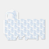 Blue Aqua Vogel Dank Gastgeschenk Hochzeit Zelt Bo Geschenkschachtel (Ungefaltet)