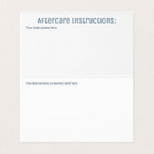 Blue Aquamarin Agate Geode Rose Gold Plasma Fibrob Visitenkarten (Innenseite Aufgefaltet)