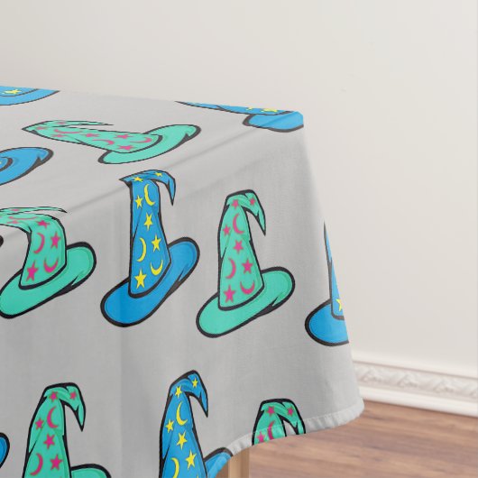 Blue + Aquamarin Wizard Hats Tischdecke (Beispiel)