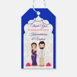 Blue Arabian Arche Grenze Tamil Telugu Hochzeit Geschenkanhänger