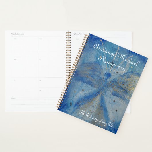blue archangel Michael planner Planer (Anzeige)