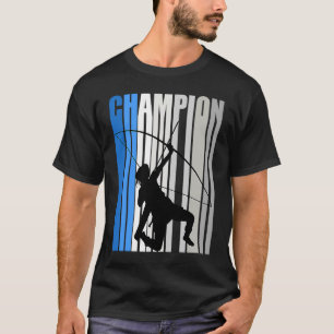 Blue Archery Champions Girls Geburtstagswettbewerb T-Shirt