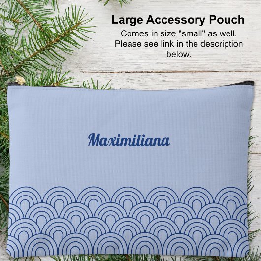 Blue Arches Glam große Accessory Pouch Zubehörtasche