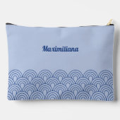 Blue Arches Glam große Accessory Pouch Zubehörtasche (Rückseite)