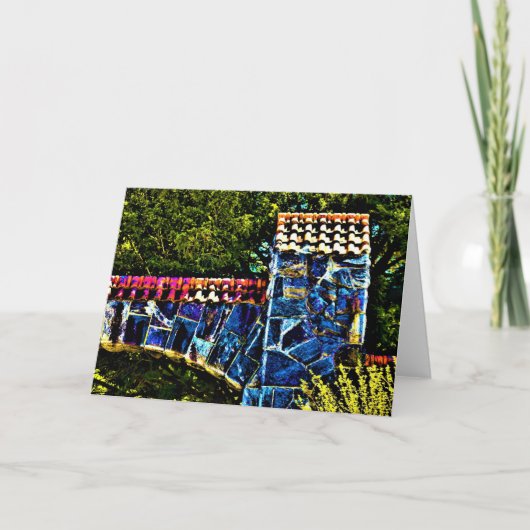 Blue Archway, Karte (Vorderseite)