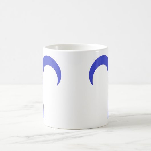 Blue Aries Kaffeetasse (Mittel)
