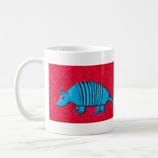 Blue Armadillo Kaffeetasse (Links)