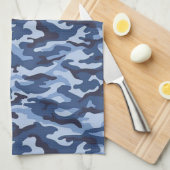 Blue Army Kitchen Handtuch (Viertel Falte)