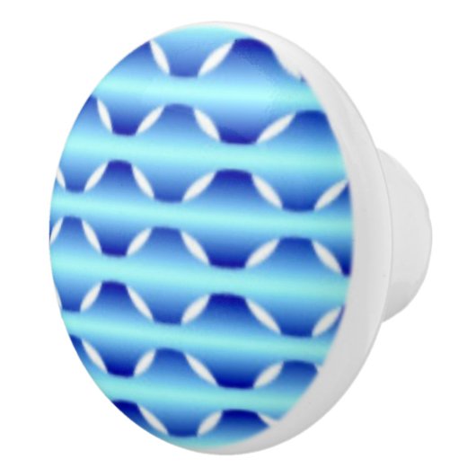 Blue Art Keramik Pull Keramikknauf (Rechts)