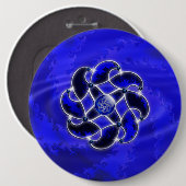 Blue As Sea Button (Vorne & Hinten)