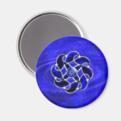 Blue As Sea Magnet (Vorderseite/Rückseite)