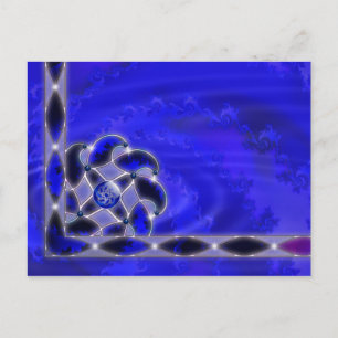 Blue As Sea Postcard Postkarte