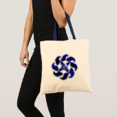 Blue As Sea Tote Bag Tragetasche (Vorderseite (Produkt))