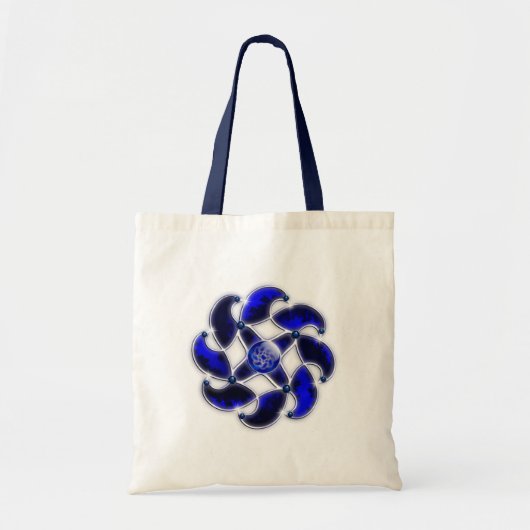 Blue As Sea Tote Bag Tragetasche (Vorne)