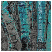 Blue Aspens Stoff (Nahaufnahme)