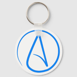 Blue Atheist A Schlüsselanhänger