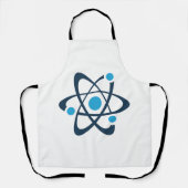 Blue Atom Science Design  Schürze (Vorderseite)