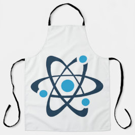 Blue Atom Science Design-Schürze Schürze