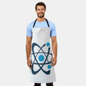 Blue Atom Science Design-Schürze Schürze (Getragen)