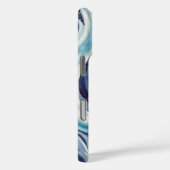 Blue Aurora Iphone 16ProMax Case (Rückseite / Rechts)