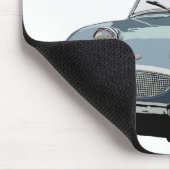 Blue Austin Healey Sprite Mousepad (Ecke)