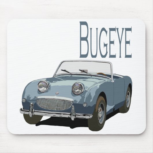 Blue Austin Healey Sprite Mousepad (Vorne)