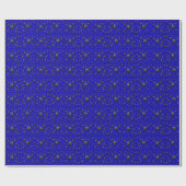 Blue Australian Bearded Dragon Lizard, Gift Wrap Geschenkpapier (Flach)