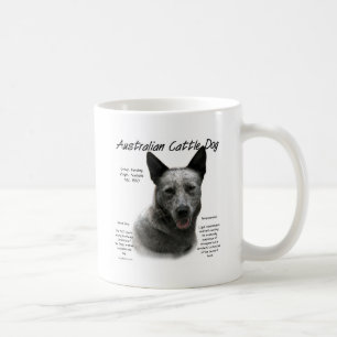 Blue Australian Cattle Dog History; Blue ACD Kaffeetasse