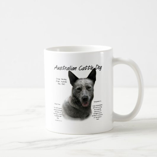 Blue Australian Cattle Dog History; Blue ACD Kaffeetasse (Rechts)
