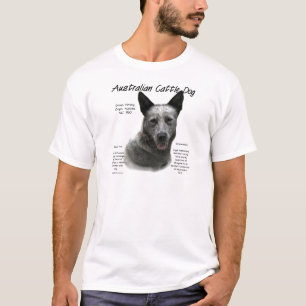 Blue Australian Cattle Dog History; Blue ACD T-Shirt
