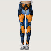 Blue Autum Leggings (Vorderseite)